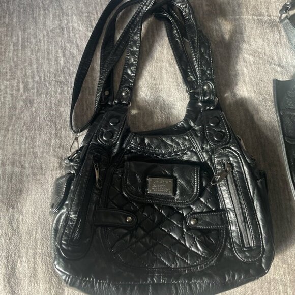 Jing Pin-  Black Purse - Picture 1 of 5